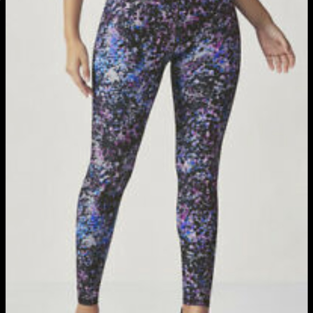 Fabletics High-Waisted Printed PowerHold 7/8